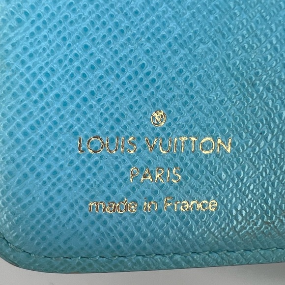 🩵Louis Vuitton Monogram Groom Compact Wallet w/Blue Interior LIMITED EDITION!🩵 - Picture 7 of 11